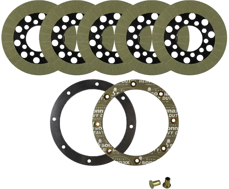 095752KM Alto Clutch Packs Friction Kevlar Big Twin 67-83 W/Backing Plate - RV and Auto Parts