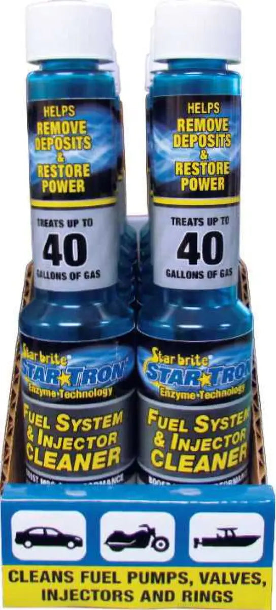STAR BRITE 096699 Fuel System Cleaner 4oz 12 Pack W/Display