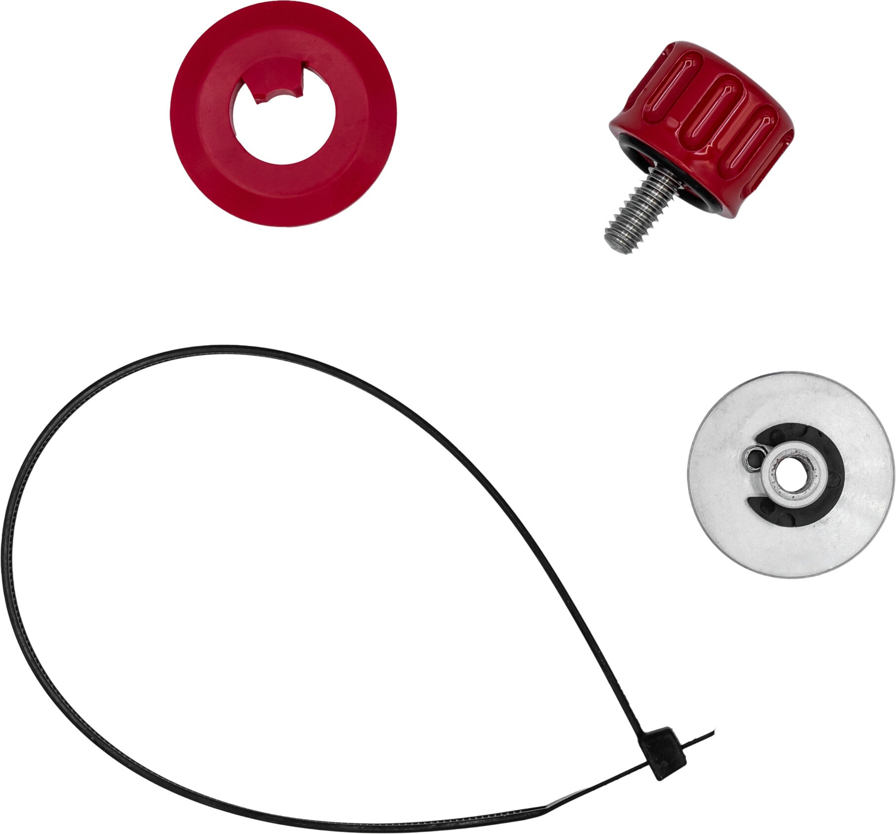 Santoro Fabworx Seat Screws SF20005 - Red Screw ST