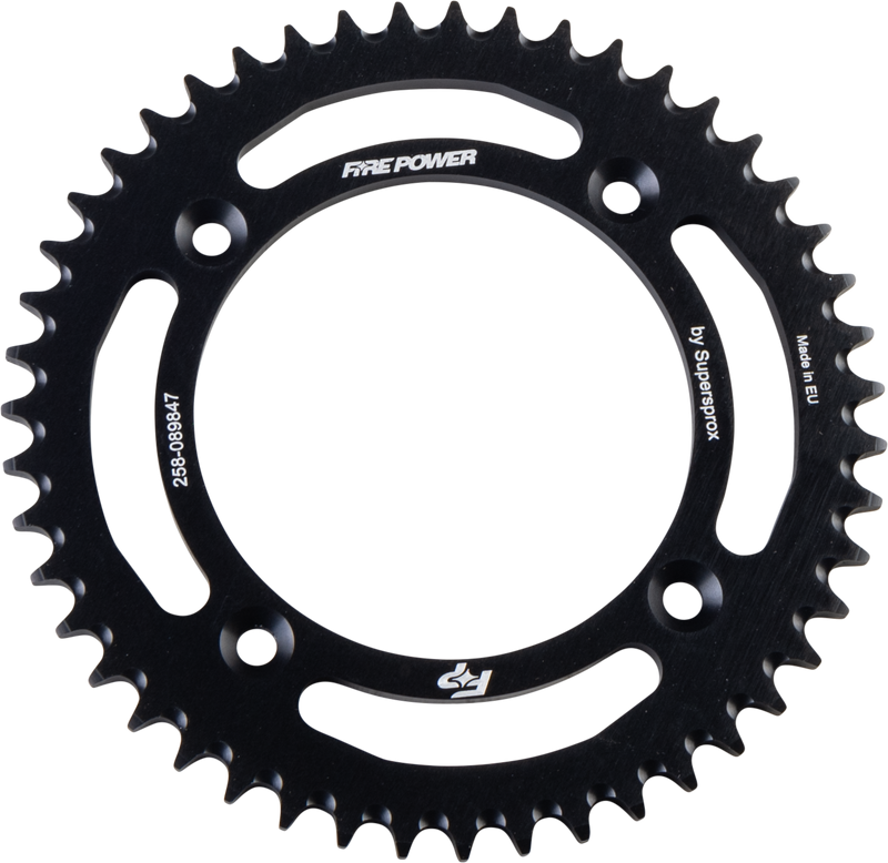 FPA-898-47-BLK Fire Power Rear Sprocket Aluminum 47T Blk