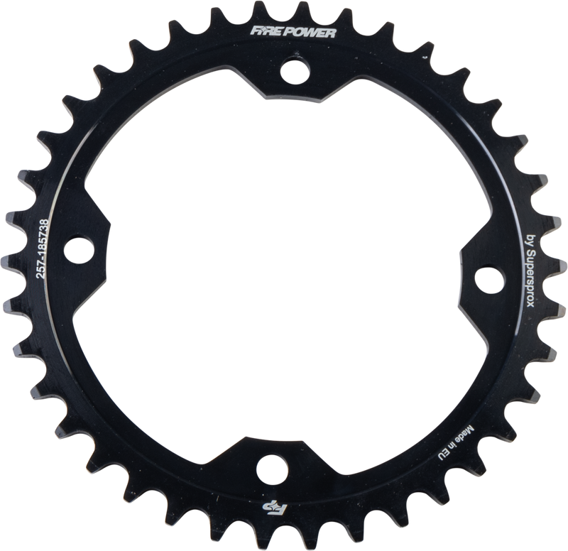 FPS-1857-38-BLK Fire Power Rear Sprocket Steel 38T Blk