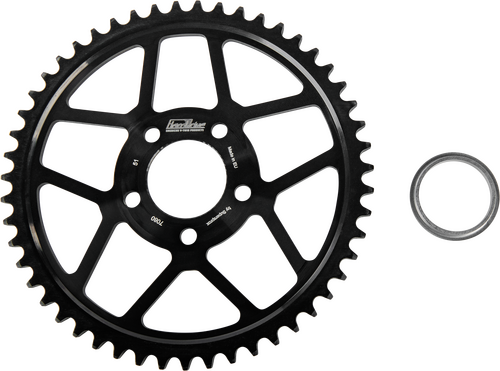 Harddrive Rear Steel Sprocket RFE-7080_WPS:49-Black - 49T Flat 84-22 RFE-7080_WPS:49-BLK