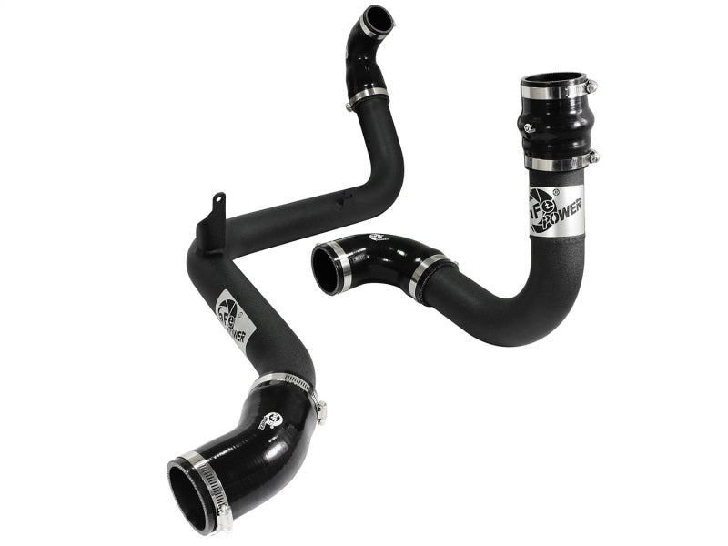 aFe 46-20184-B aFe Bladerunner 2.5in Intercooler Hot and Cold Side Tubes, 13-14 Ford Focus ST 2.0L (t) *Black*