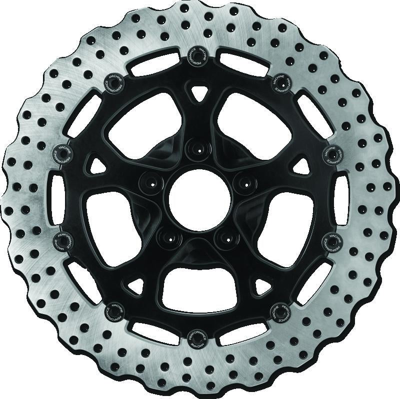 Performance Machine 0133-3059S-B Performance Machine 13 X .20 Dominator Ff Rcelne - Black Ano