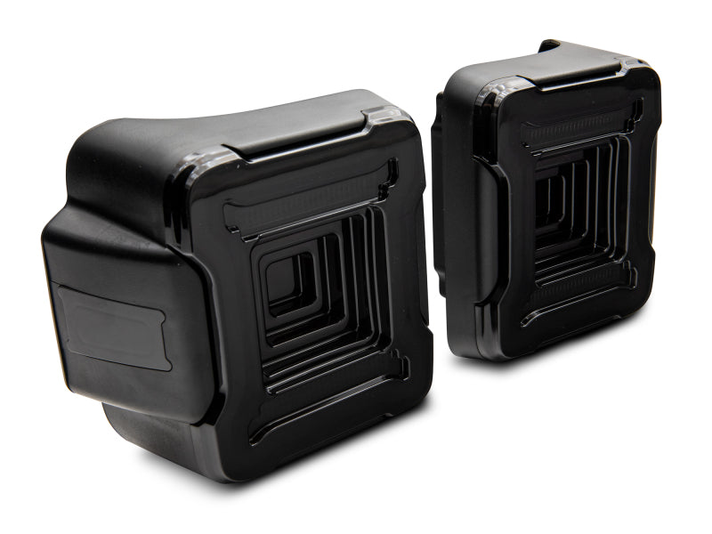 Raxiom J150581-JL Raxiom 18-22 Jeep Wrangler JL Axial Series Plateau LED Tail Lights- Black Housing (Smoked Lens)