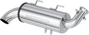 MBRP Performance Muffler Exhaust AT-9526PT - Chrome Single Slip-ON System