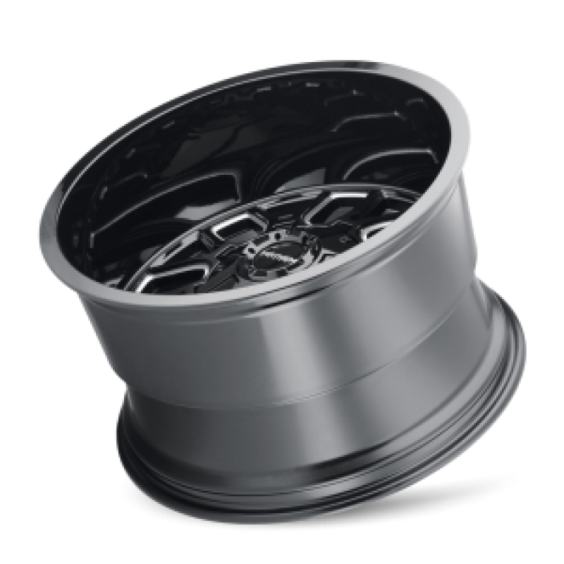 Mayhem 8107-2937BM Mayhem 8107 Cogent 20x9 / 6x135 BP / 0mm Offset / 106mm Hub Black w/ Milled Spokes Wheel