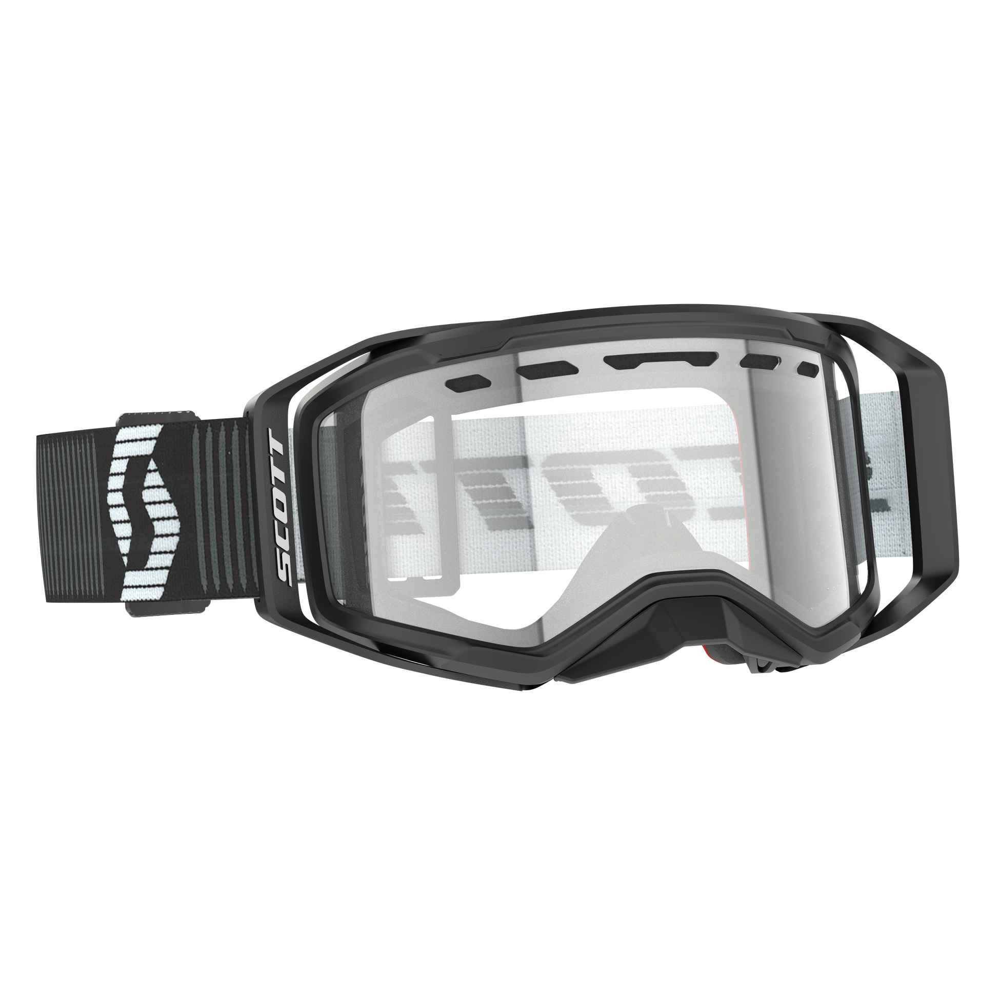 Scott Prospect 2.0 Enduro Goggles Eyewear 4214771007043 - Black Frame Clear Lens 2.0 S0