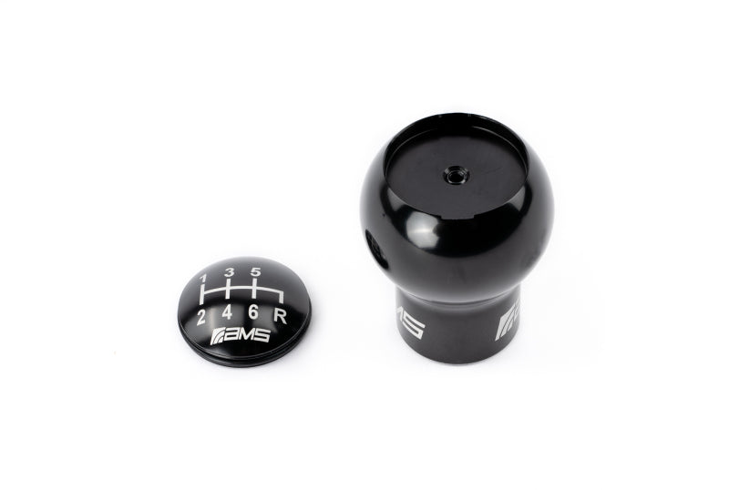 AMS AMS.50.06.0002-1 AMS Performance Subaru WRX/STi 6-Speed Billet Shift Knob (Incl Red, Black, & Gunmetal Cap)