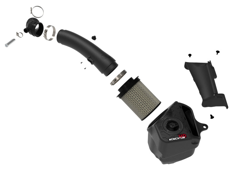 aFe 50-70062G aFe 20-21 Jeep Wrangler (JL) V6-3.0L (td) Momentum HD Cold Air Intake System w/ Pro GUARD 7 Media