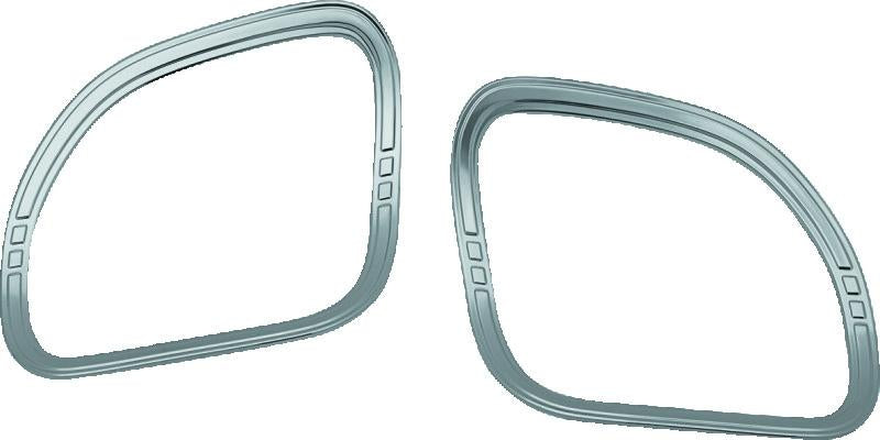 Kuryakyn 7385 Kuryakyn Tri-Line Speaker Accents For Road Glide Chrome - 7385