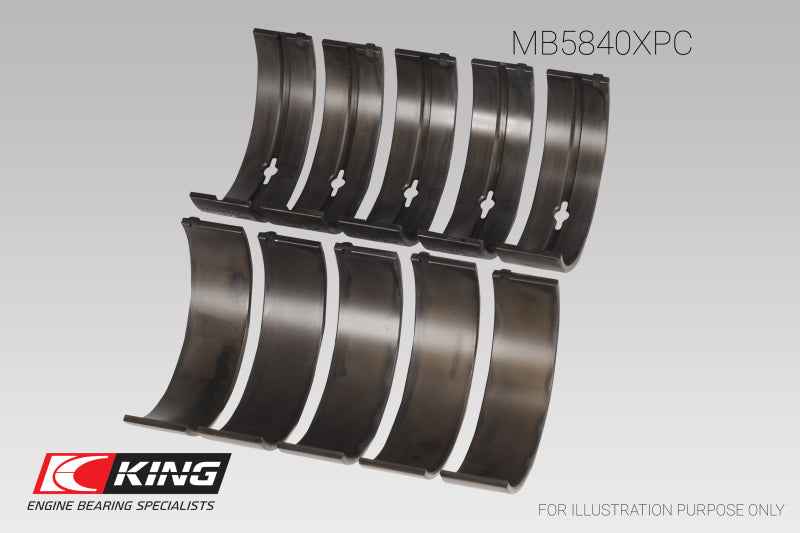 King Engine Bearings MB5840XPC King Chrysler 300 Srt8 Main Bearing Set