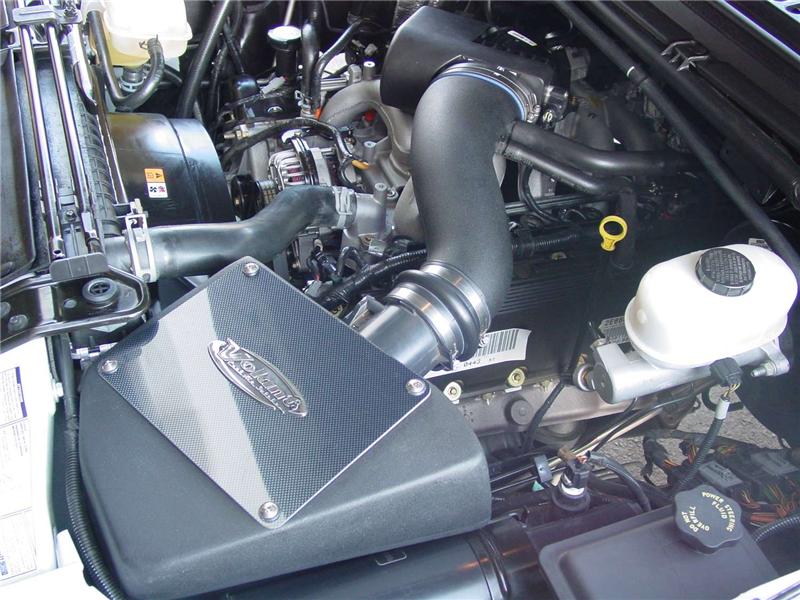 Volant 19068 Volant 99-05 Ford Excursion 6.8 V10 Pro5 Closed Box Air Intake System