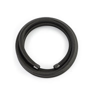Mishimoto MMSBH-10120-CB Mishimoto 10Ft Stainless Steel Braided Hose w/ -10AN Fittings - Black