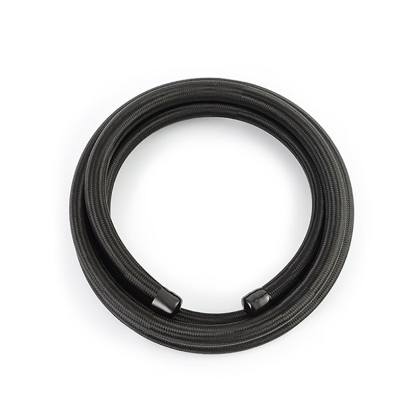 Mishimoto MMSBH-10120-CB Mishimoto 10Ft Stainless Steel Braided Hose w/ -10AN Fittings - Black