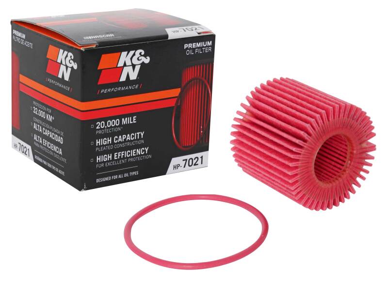 K&N Engineering HP-7021 K&N Toyota / Lexus / Scion 1.50in OD x 2.25in H Oil Filter