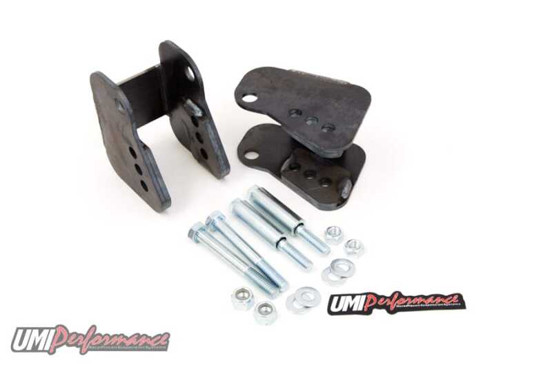 UMI Performance 2010 UMI Performance 82-02 GM F-Body Lower Control Arm Relocation Brackets Weld-In - 2010
