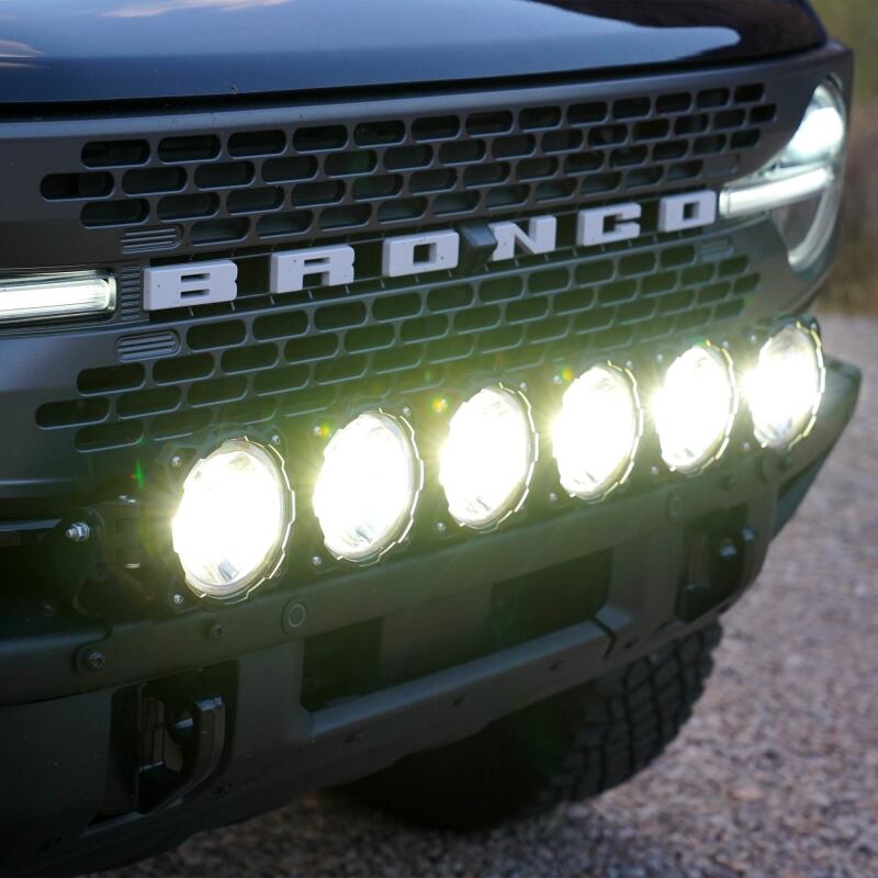 KC HiLiTES 91341 KC HiLiTES 21+ Ford Bronco 39in. Gravity LED Pro6 Light Bar Kit Front Bumper - 91341