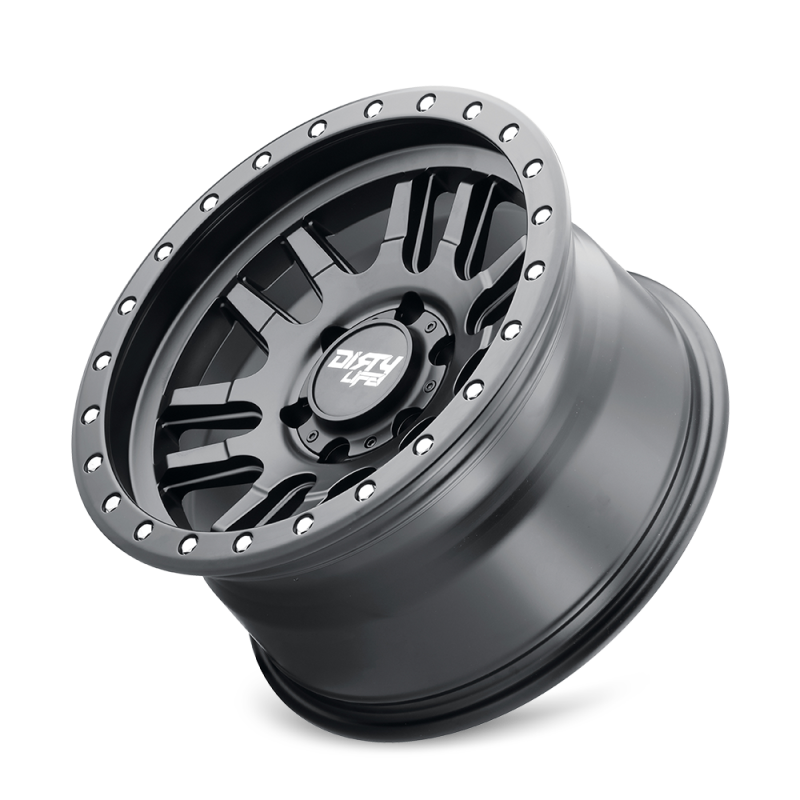 Dirty Life 9309-7983MB0 Dirty Life 9309 Canyon Pro 17x9/6x139.7 BP/0mm Offset/106mm Hub Matte Black Wheel - Beadlock