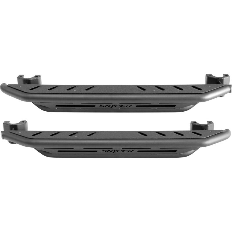 Westin 42-6005 Westin/Snyper 07-17 Jeep Wrangler Triple Tube Rock Rail Steps - Textured Black