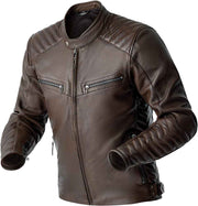 Roadster Air D3o Jacket Brown Leather Md