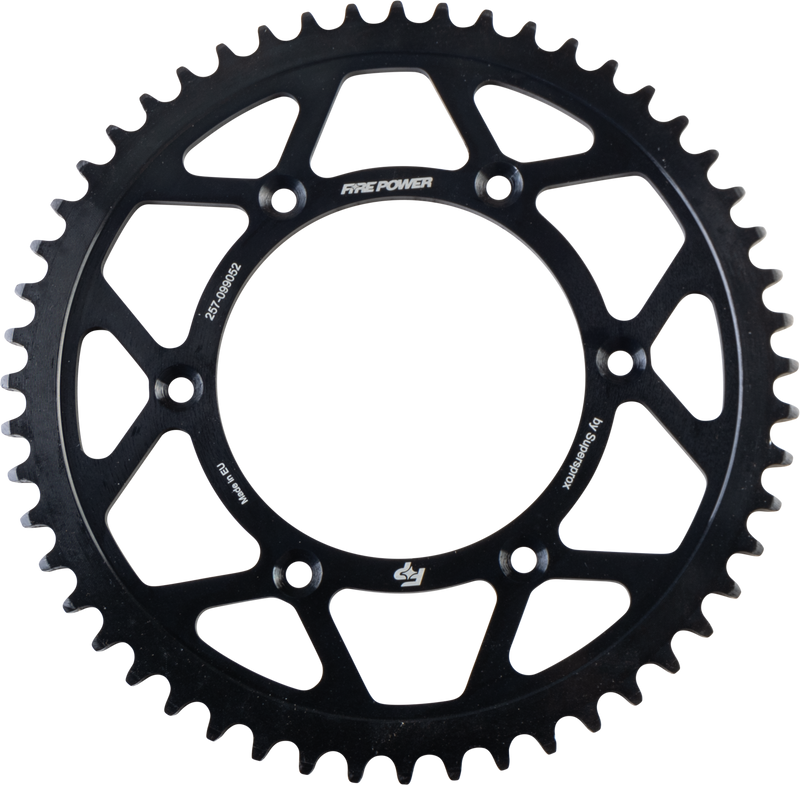 FPS-990-52-BLK Fire Power Rear Sprocket Steel 52T Blk