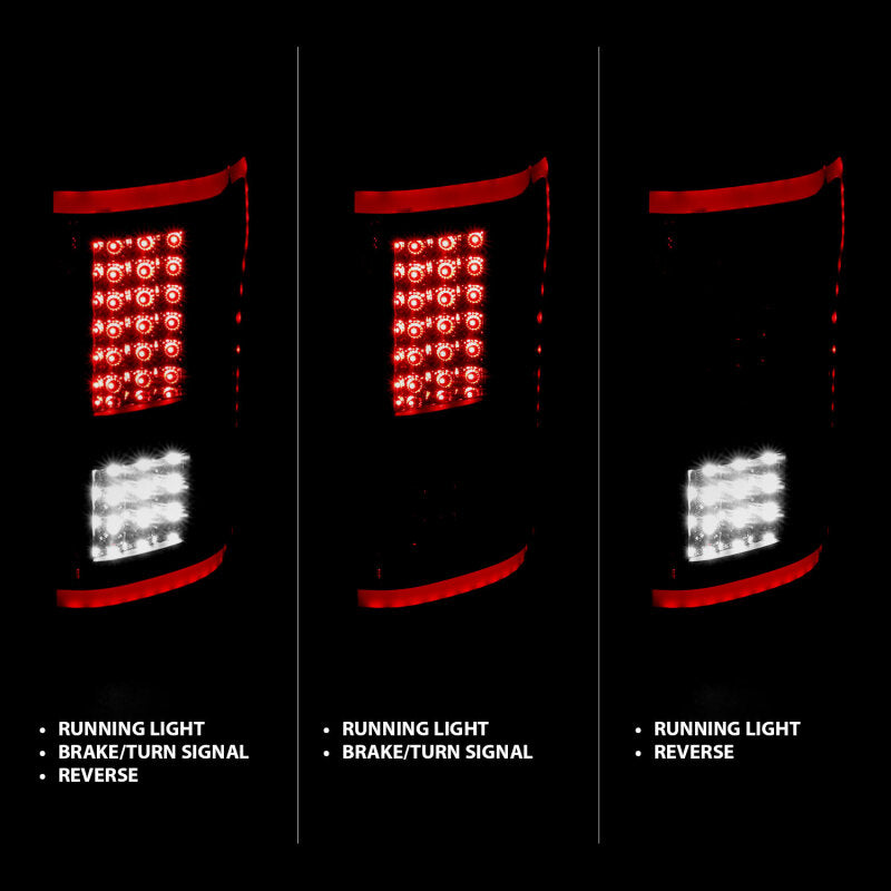 ANZO 311294 ANZO 15-17 Ford F-150 LED Taillights - Smoke