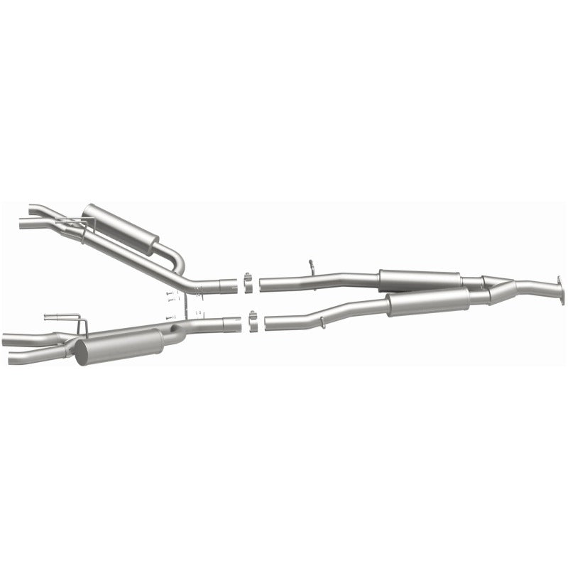 Magnaflow 19405 MagnaFlow Cat-Back Competition Exhaust 18-19 Kia Stinger L4-2.0LGAS Quad 2.5in Stainless Tips
