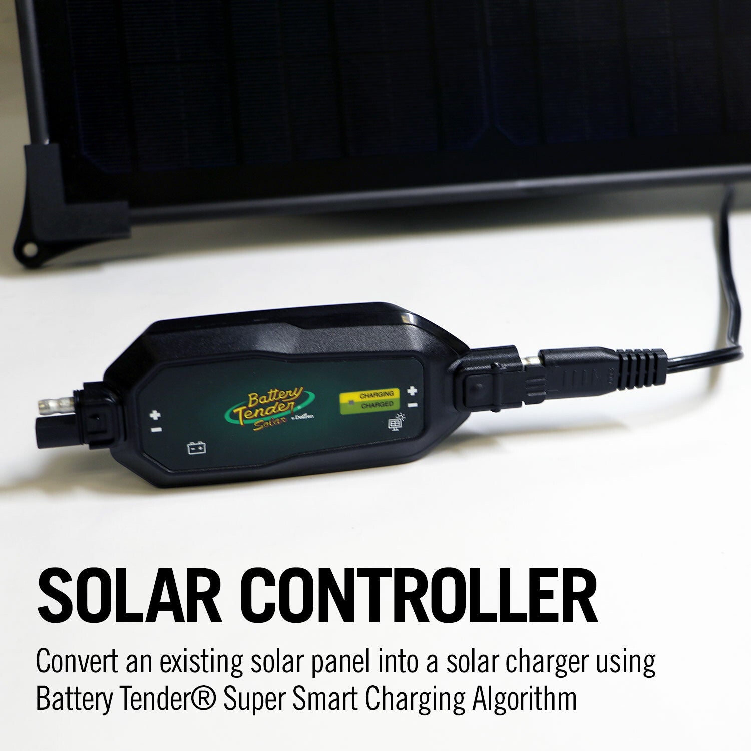 Battery Tender Solar Chargers 021-1174 - 35 Watt Mountable Panel Built Controller