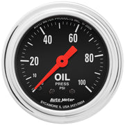 AUTO METER 2421 CHRM.MECH OIL PRESS 21/16