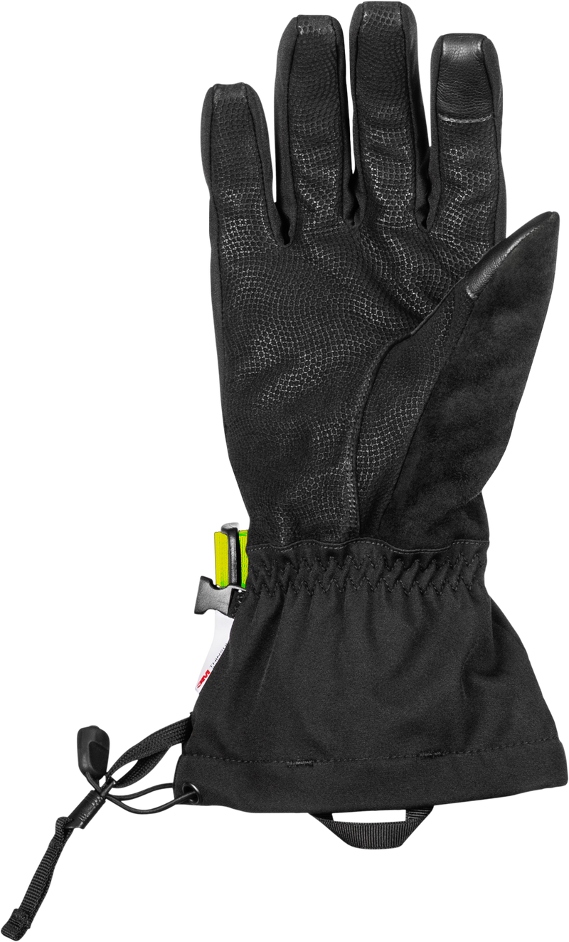 Title Gauntlet Gloves Black/Hi Vis Xl