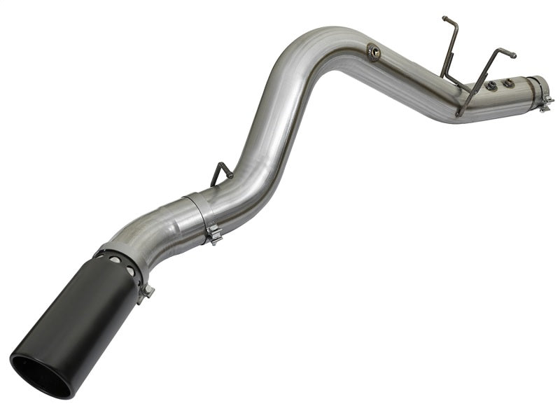 aFe 49-44085-B aFe LARGE BORE HD 4in 409-SS DPF-Back Exhaust w/Black Tip 2017 GM Duramax V8-6.6L (td) L5P
