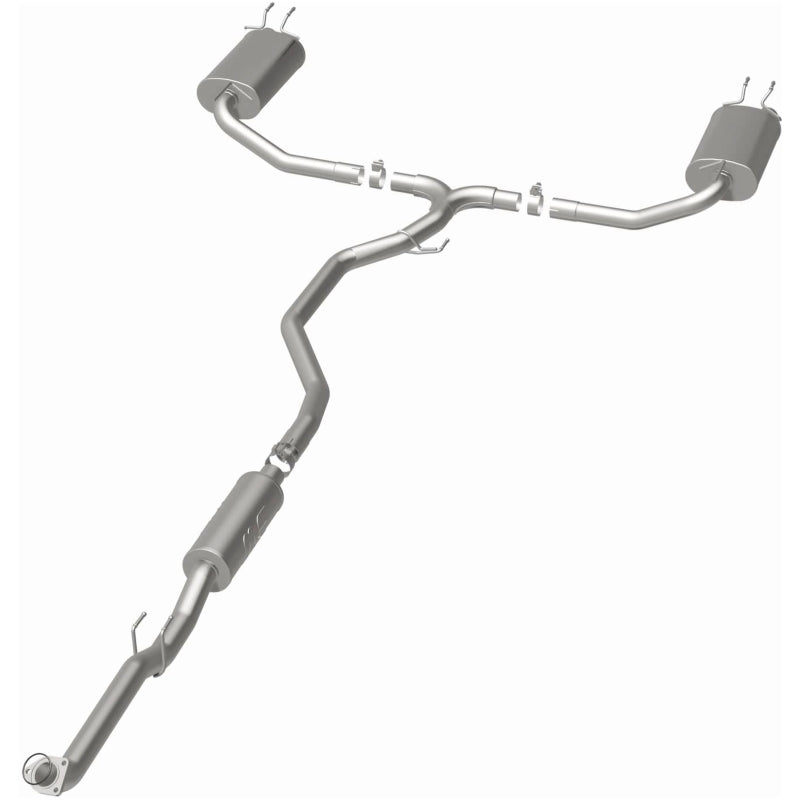 Magnaflow 19393 MagnaFlow CatBack 2018 Honda Accord L4 2.0LGAS 2.5in Dual Outlet Stainless Street Series Exhaust