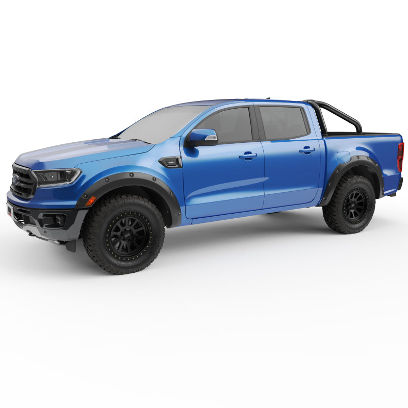 EGR 2019+ Ford Ranger Black Powder Coat S-Series Sports Bar (w/o Side Plates) - SBAR0112