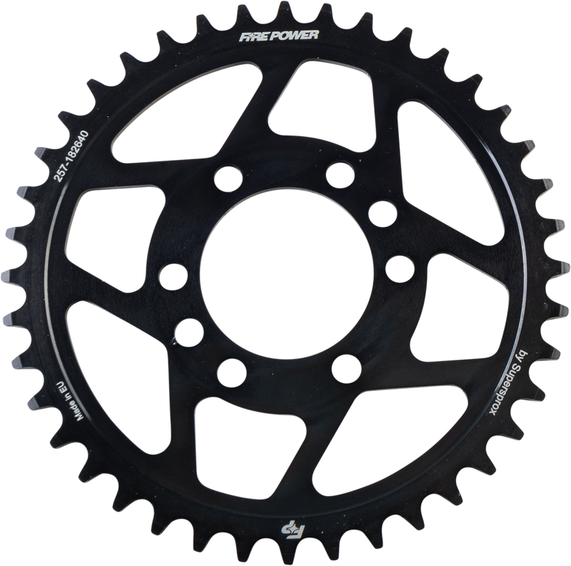 FPS-1826-40-BLK Fire Power Rear Sprocket Steel 40T Blk