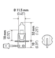 Hella H3 Halogen Bulb *Must Order Qty 10* - H3