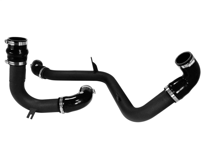 aFe 46-20184-B aFe Bladerunner 2.5in Intercooler Hot and Cold Side Tubes, 13-14 Ford Focus ST 2.0L (t) *Black*