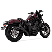 Vance & Hines HONDA Honda 21-22 Rebel 1100 S/O Black Slip-On Exhaust - 48425