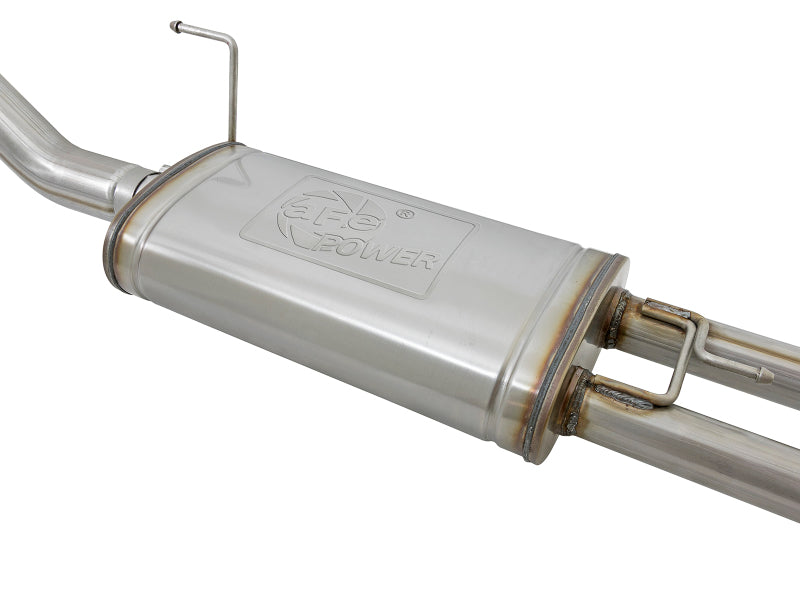 aFe 49-46125-B aFe MACHForce XP 2.5in Cat-Back Exhaust System w/ Black Tip Nissan Frontier 17-19 V8-5.6L