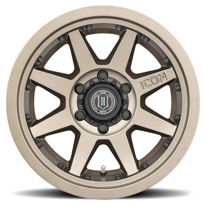 ICON 21817858347BR ICON Rebound Pro 17x8.5 6x5.5 0mm Offset 4.75in BS 106.1mm Bore Bronze Wheel - 21817858347BR