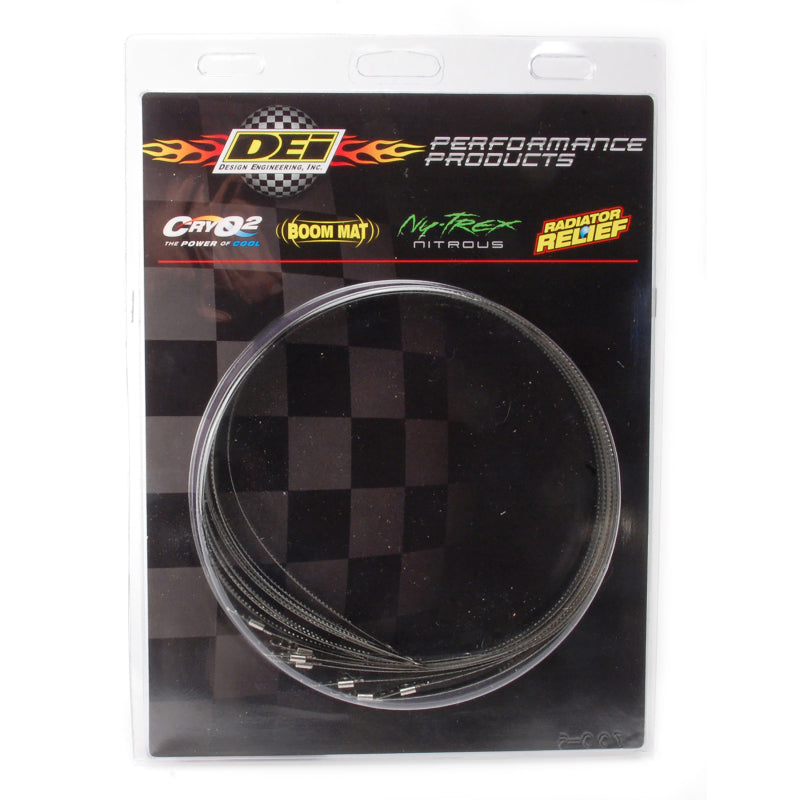 DEI 10210 DEI Stainless Steel Positive Locking Tie 1/4in (7mm) x 20in - 10 per pack