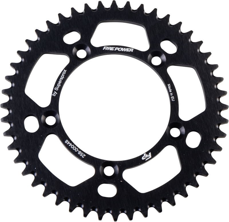 FPA-4-48-BLK Fire Power Rear Sprocket Aluminum 48T Blk