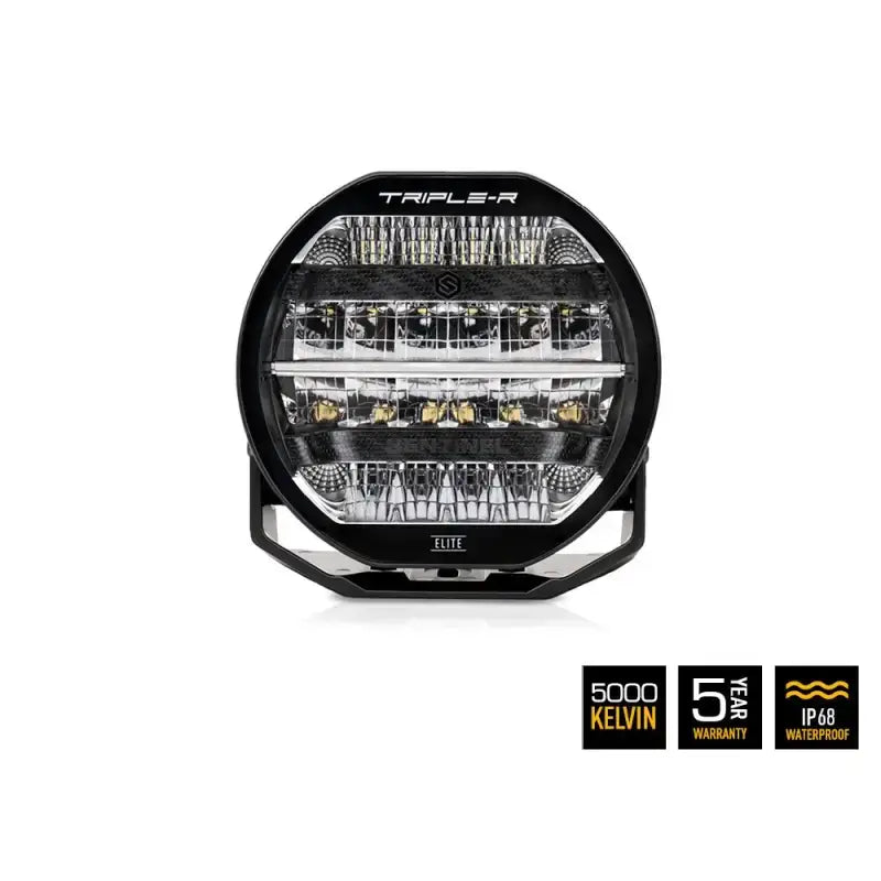 0S9-US-ELITE-WM Triplerlight Sentinel Elite - 9’ Round - Driving/ Fog Light