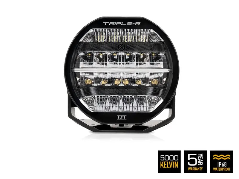 0S9-US-ELITE-WM Triplerlight Sentinel Elite - 9’ Round - Driving/ Fog Light