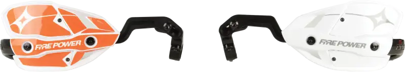 1 1/8" Closed Handguard White - FIRE POWER