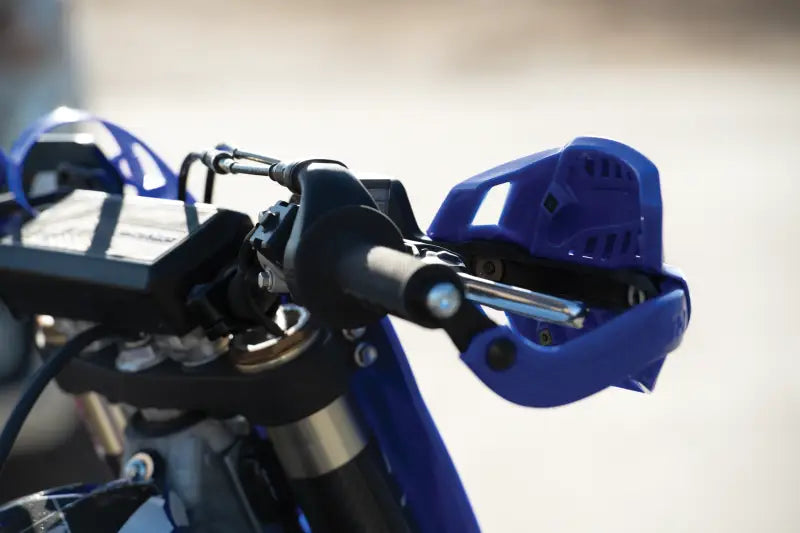 1 1/8" Closed Handguard Blue - FIRE POWER