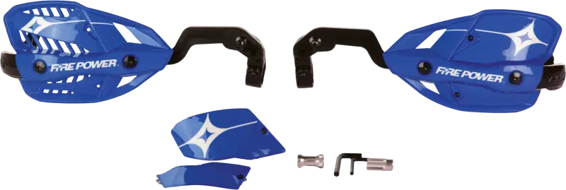 1 1/8" Closed Handguard Blue - FIRE POWER
