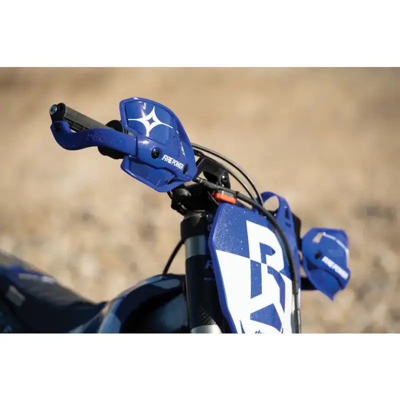 1 1/8" Closed Handguard Blue - FIRE POWER