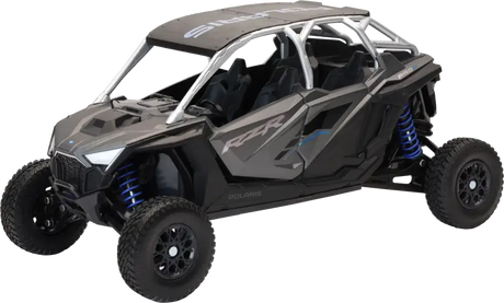 1:18 Scale Polaris Rzr Pro R4 Matte Heavy Metal - NEW-RAY