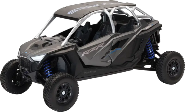 1:18 Scale Polaris Rzr Pro R4 Matte Heavy Metal - NEW-RAY